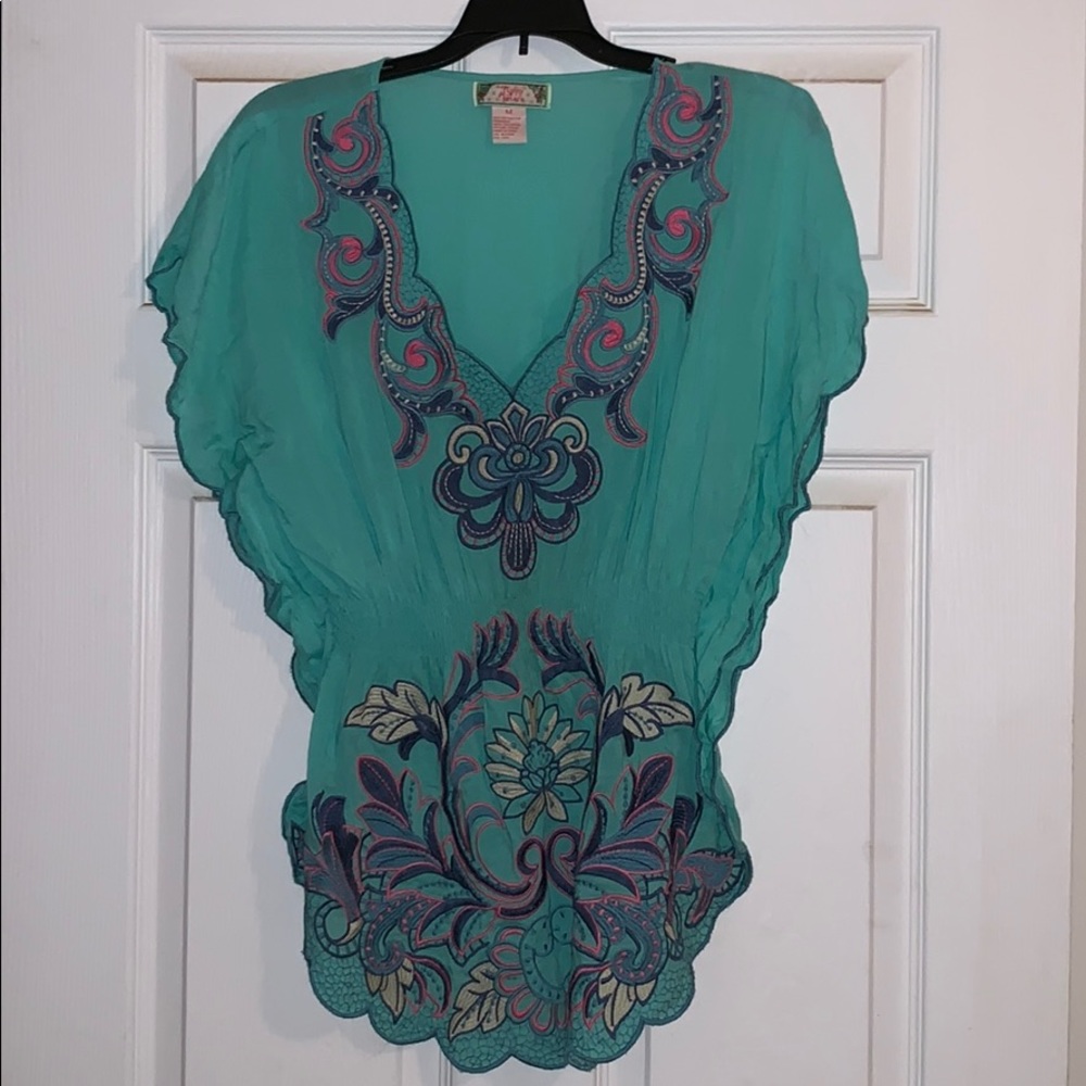 Flying Monkey embroidered top - Picture 2 of 4